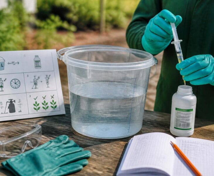 découvrez comment calculer le dosage précis de glyphosate pour 10 litres d'eau grâce à notre guide pratique simple et efficace.