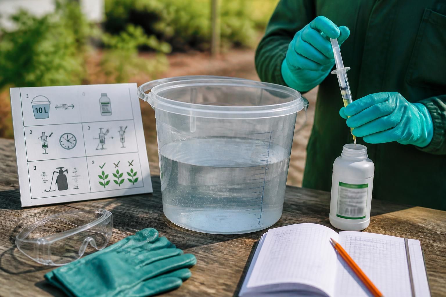 découvrez comment calculer le dosage précis de glyphosate pour 10 litres d'eau grâce à notre guide pratique simple et efficace.