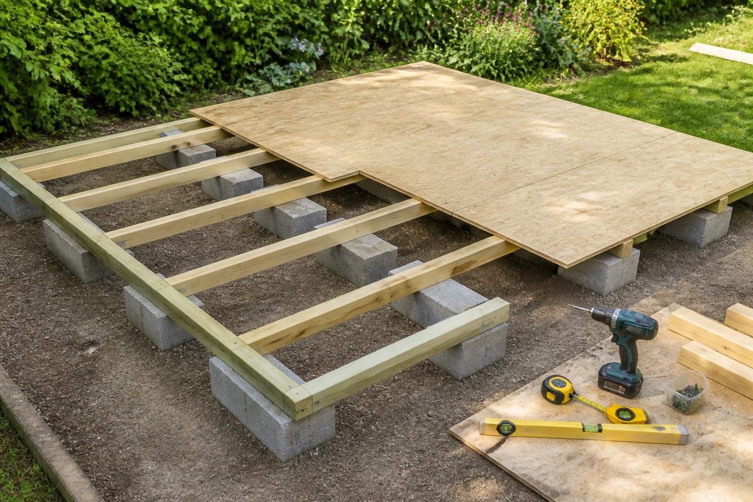 découvrez comment plancher facilement un abri de jardin sur des parpaings grâce à nos conseils pratiques et simples à suivre pour un résultat solide et durable.