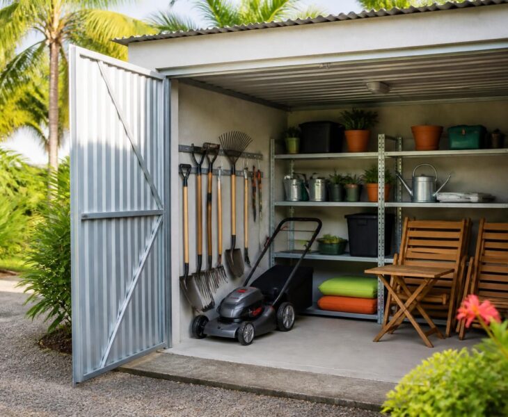 découvrez nos astuces pratiques pour ranger efficacement votre tondeuse, outils et mobilier de jardin dans un garde-meuble en martinique, et profitez d'un espace organisé en toute saison.