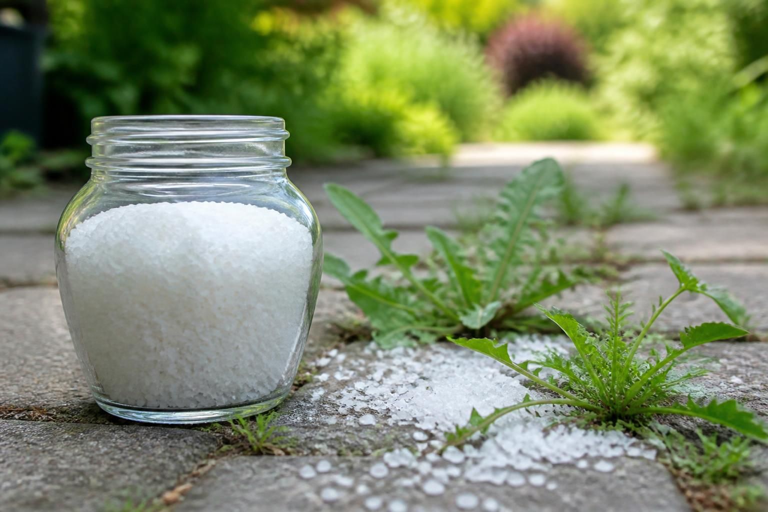 découvrez comment le gros sel peut être un allié naturel efficace pour désherber et combattre les mauvaises herbes dans votre jardin sans recourir aux produits chimiques.