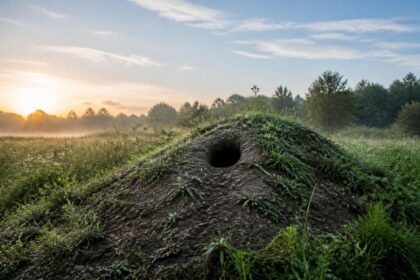 découvrez les secrets fascinants cachés derrière un petit monticule de terre percé d'un trou. explorez les mystères naturels et insolites qui se dissimulent sous cette énigme mystérieuse.