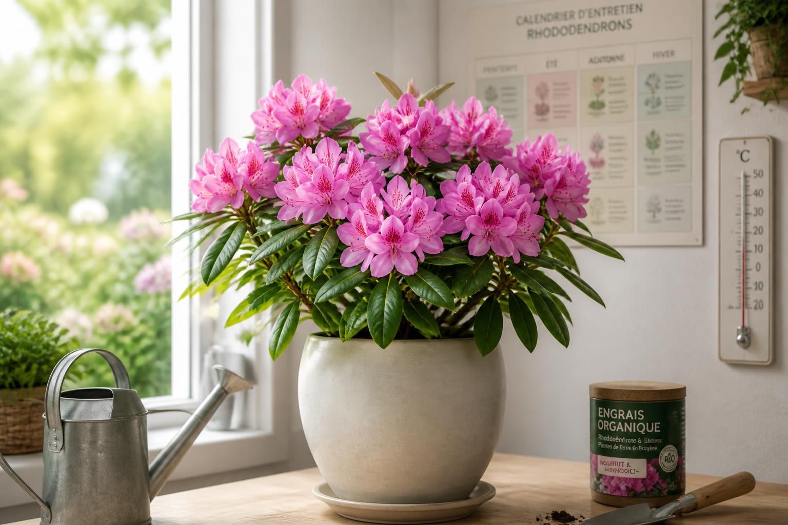 découvrez comment entretenir votre rhododendron en pot toute l'année avec nos conseils pratiques pour qu'il reste sain et fleuri en toutes saisons.