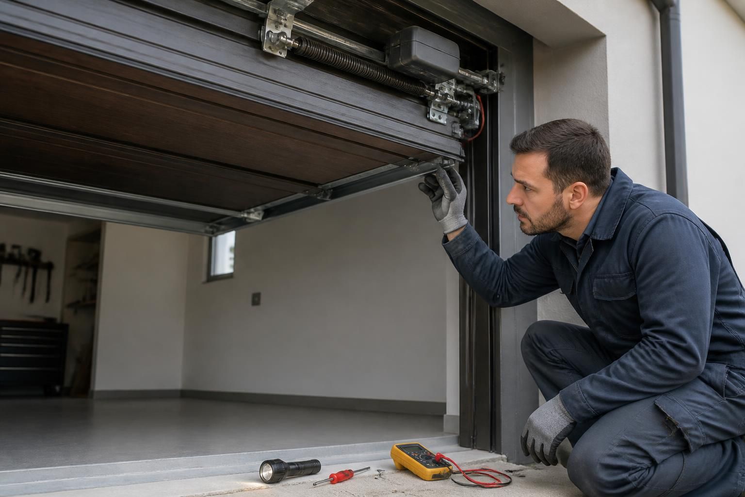 découvrez comment diagnostiquer et résoudre les problèmes lorsque votre porte de garage ne s'ouvre pas complètement, avec des conseils pratiques et solutions efficaces.