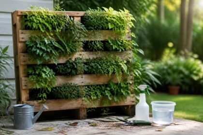 découvrez comment préparer et protéger une palette pour créer un mur végétal durable et esthétique, en suivant nos conseils pratiques et faciles.