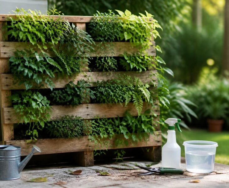 découvrez comment préparer et protéger une palette pour créer un mur végétal durable et esthétique, en suivant nos conseils pratiques et faciles.