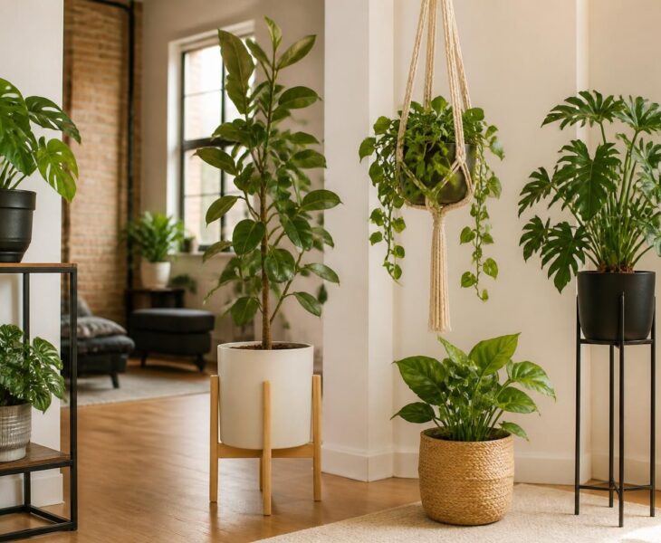 découvrez comment choisir un porte plante d'intérieur design qui s'harmonise parfaitement avec votre style pour sublimer votre décoration et mettre en valeur vos plantes.