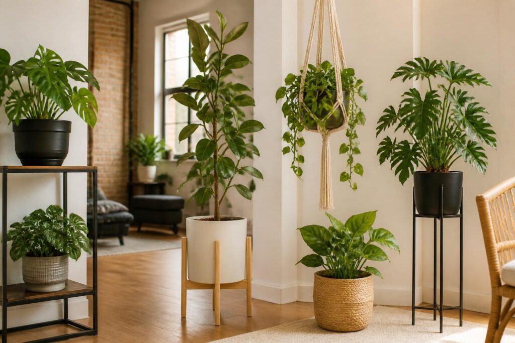 découvrez comment choisir un porte plante d'intérieur design qui s'harmonise parfaitement avec votre style pour sublimer votre décoration et mettre en valeur vos plantes.