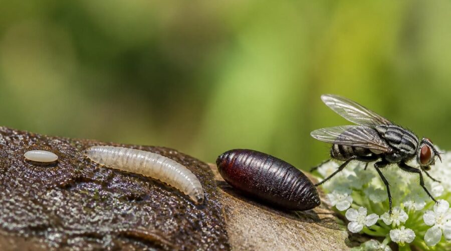 découvrez le cycle de vie complet de l'asticot à la mouche, le temps nécessaire à sa transformation et les différentes étapes de son développement.