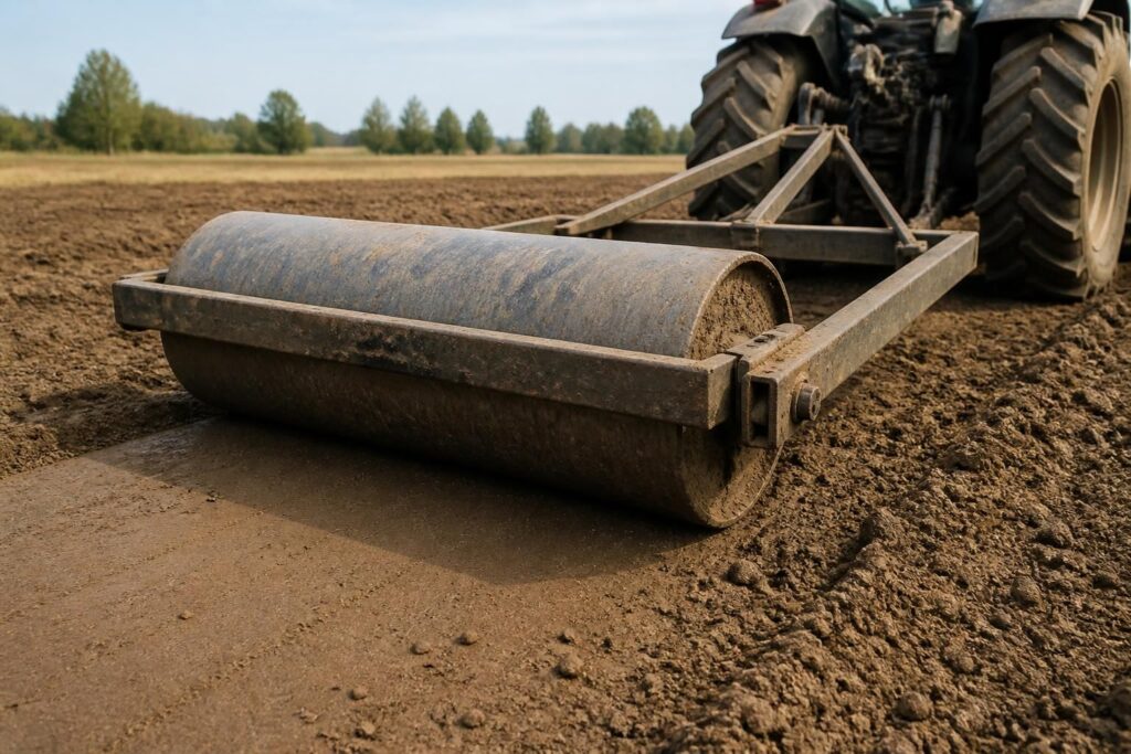 découvrez comment utiliser efficacement un rouleau de machine pour aplatir la terre grâce à notre guide d'utilisation complet et facile à suivre.