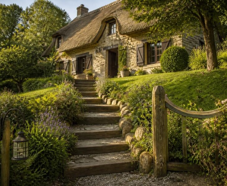 découvrez les meilleures idées d'escaliers dans le talus de votre jardin pour un accès sécurisé et esthétique à votre chaumière. transformez votre espace extérieur avec style et fonctionnalité.