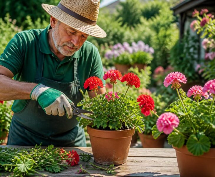 découvrez les astuces essentielles pour tailler vos géraniums comme un expert et favoriser une floraison abondante et saine toute l'année.