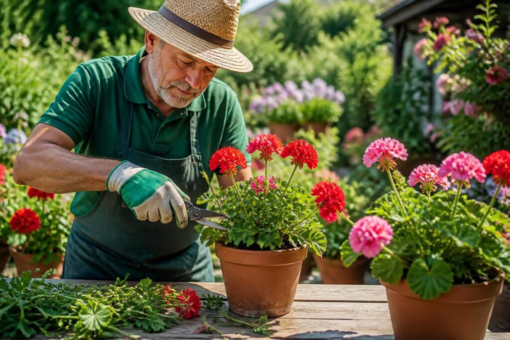 découvrez les astuces essentielles pour tailler vos géraniums comme un expert et favoriser une floraison abondante et saine toute l'année.