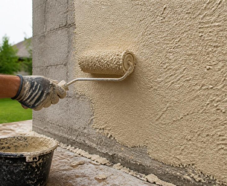découvrez des techniques efficaces pour appliquer du crépi extérieur au rouleau et obtenir une finition lisse et durable sur vos façades.