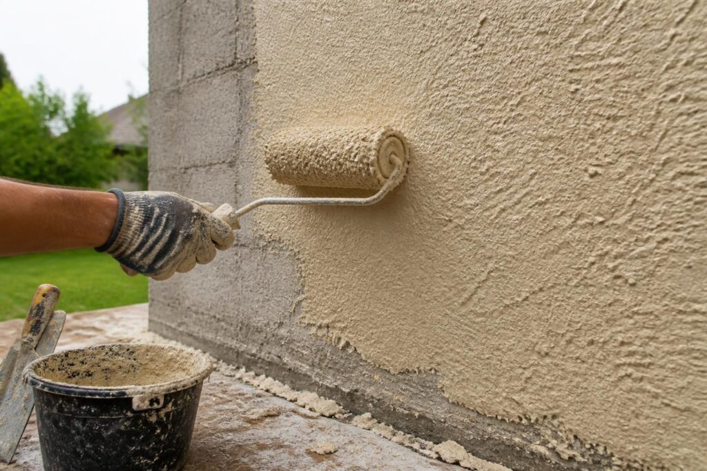 découvrez des techniques efficaces pour appliquer du crépi extérieur au rouleau et obtenir une finition lisse et durable sur vos façades.